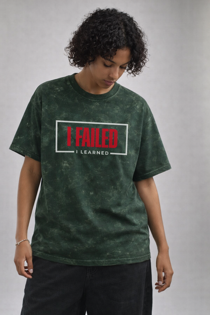 Streetwear Unisex Acid Washed Oversized Tee