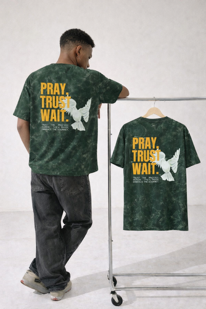 Streetwear Unisex Acid Washed Oversized Tee