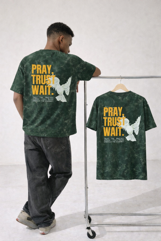 Streetwear Unisex Acid Washed Oversized Tee